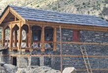 Vibrant Villages in Uttarakhand with traditional wooden and stone houses near China border
