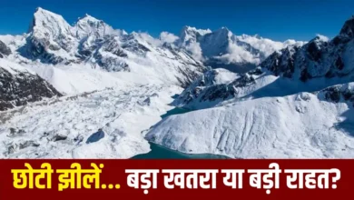 Gangotri Glacier: Small lakes spotted amidst the ice raise concerns; scientists assess the flood risk.