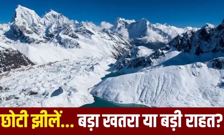 Gangotri Glacier: Small lakes spotted amidst the ice raise concerns; scientists assess the flood risk.