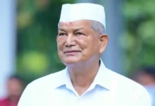 Harish Rawat during his return and road show in Uttarakhand