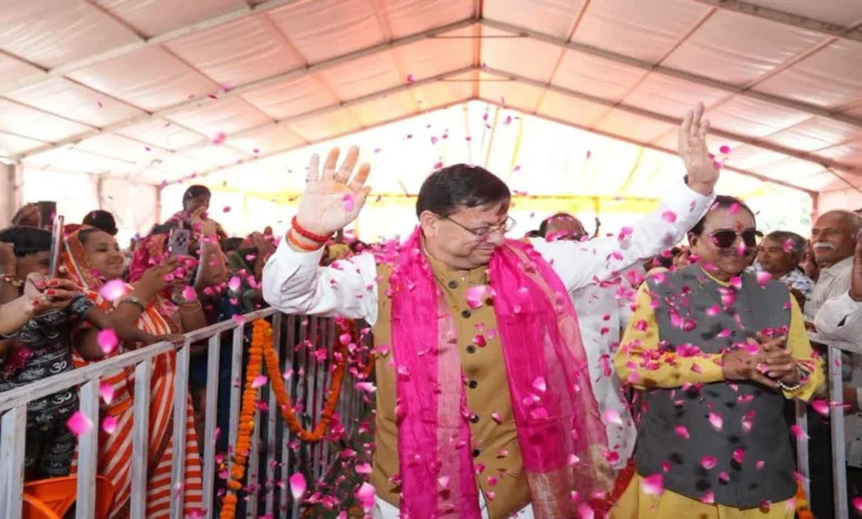 Gaushala in Khatima inaugurated by CM Pushkar Singh Dhami at Haldighera