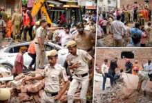 Satya Niketan incident: Medical shop on the ground floor, PG accommodation above, and construction work in the basement—this is how the four-storey building collapsed.