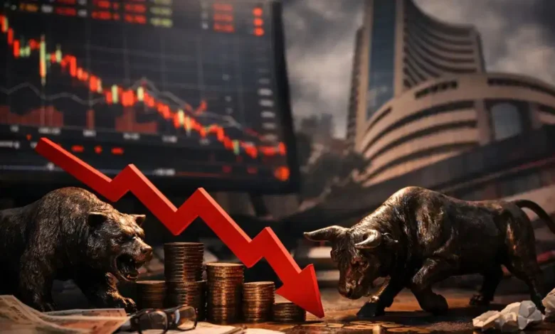 Stock Market Crash as Sensex and Nifty fall amid Iran US tensions