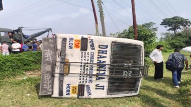 Dehradun Bus Accident as passenger bus overturns near Singhniwala on Paonta Highway