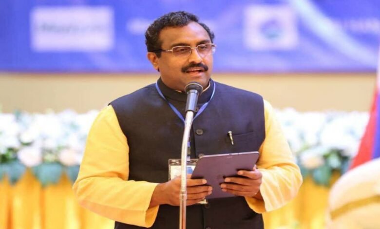 Ram Madhav Uttarakhand BJP in-charge during his two-day Dehradun visit