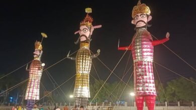 Dussehra 2026 in Roorkee and Rudrapur featuring giant Ravan effigies made by Muslim artisans, symbolizing cultural heritage
