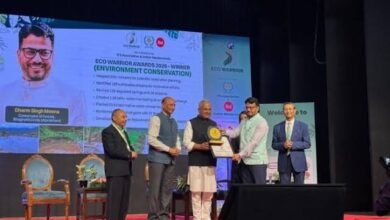 IFS officer Dharma Singh Meena receives Eco-Warrior Award 2026 for Heval River revival