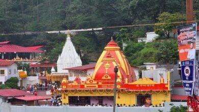 Devotees visiting Kainchi Dham temple in Uttarakhand amid preparations to regulate tourist numbers and improve parking facilities