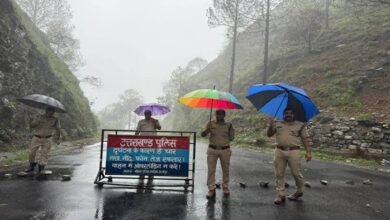 Uttarakhand Weather Alert: Orange alert for heavy rain in 5 districts of Uttarakhand; administration on high alert; winds expected to blow at speeds of 50 km/h.